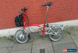 Classic Brompton S6R electric folding bike shipping worldwide available . for Sale