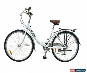 Classic Ecosmo 26" Wheels Folding Ladies Women City Bicycle Bike 7 SP, 17" -26ALF08W for Sale
