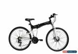 Classic Ecosmo 26" Wheel Lightweight Alloy Folding MTB Bicycle Bike 17.5"- 26AF18BL for Sale