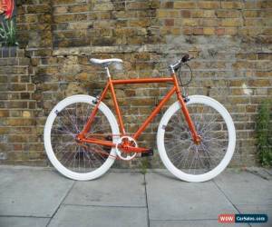 Classic ORANGE TEMAN Brand new Single Speed Freewheel Road Bike Flip Flop hub bicycles for Sale