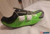 Classic Spiuk 15RC road shoes, lime green. for Sale