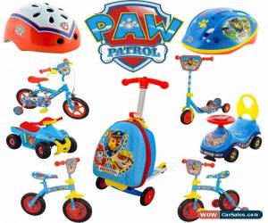 Classic Paw Patrol Childrens Bike, Ride on, Quad, Scooter, Scootcase, helmet and more! for Sale