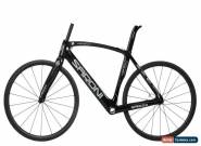 AERO Road Bike Frame Carbon Wheels Fork 700C Di2 Race Cycle black 56cm rim brake for Sale