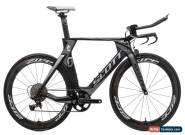2011 Scott Plasma Premium 3 Time Trial Bike 54cm Medium SRAM Quarq Zipp 1x11 for Sale