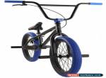 Elite 20" BMX Stealth Bicycle Freestyle Bike Black Blue NEW 2019 for Sale