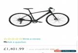 Classic Whyte Montepellier Carbon fiber Hybrid Bike  for Sale