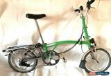 Classic Brompton M6R-X Titanium 6 Speed Kew Green Rare folding bike GOOD CONDITION for Sale