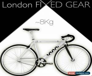 Classic London FIXED GEAR "Single-Speed Shadow" Aluminium/Carbon Bike Track Fixie for Sale