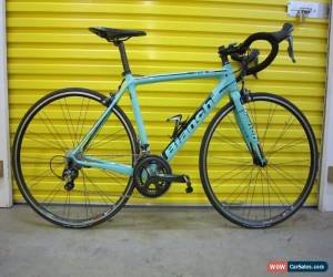 Classic ROADBIKE BIANCHI SEMPRE PRO.CARBON FRAME.SHIMANO GROUPSET.ITALIAN RACEMACHINE.53 for Sale