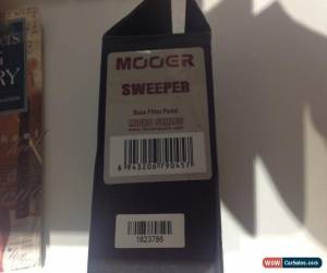 Classic MOOER Sweeper bassfilter pedal in great condition for Sale