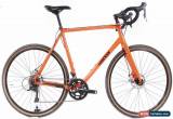 Classic USED Nashbar Aluminum Cyclocross Disc Bike 60cm Shimano Sora 2x9 Gravel Orange for Sale