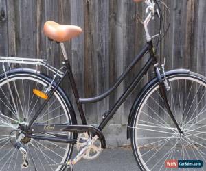 Classic Dutch Bike womens frame Black/Chrome unused - LIKE NEW 700c 6 speed shimano for Sale