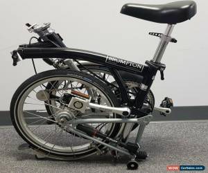Classic Brompton M3L Black Folding Bike - Super clean condition. Free delivery to NYC! for Sale