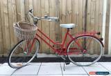 Classic Vintage Ladies Bicycle - Bright Red for Sale