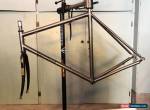 Davidson Bicycles Hand Made Titanium Frame Set, TIME Carbon Fork, Chris King for Sale