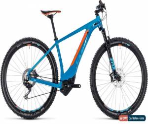 Classic Cube Reaction Hybrid SLT 500 Mens Electric Mountain Bike 2018 - Blue for Sale